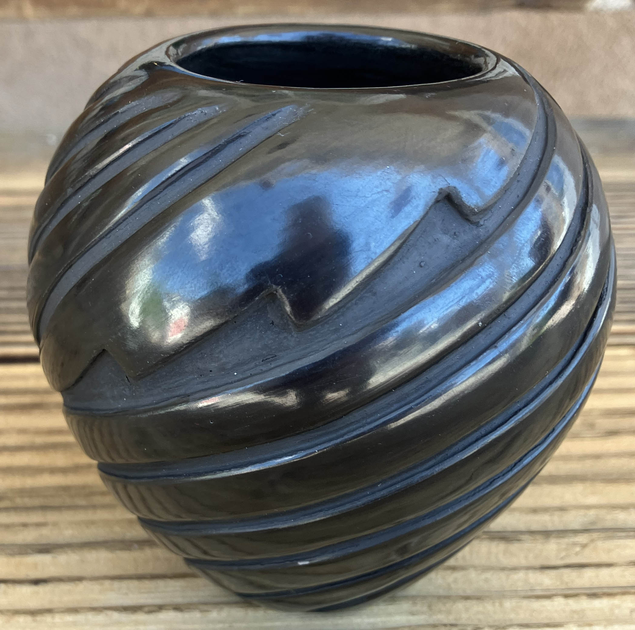Denise Chavarria | Santa Clara Pueblo Pottery | Penfield Gallery of Indian Arts | Albuquerque, New Mexico